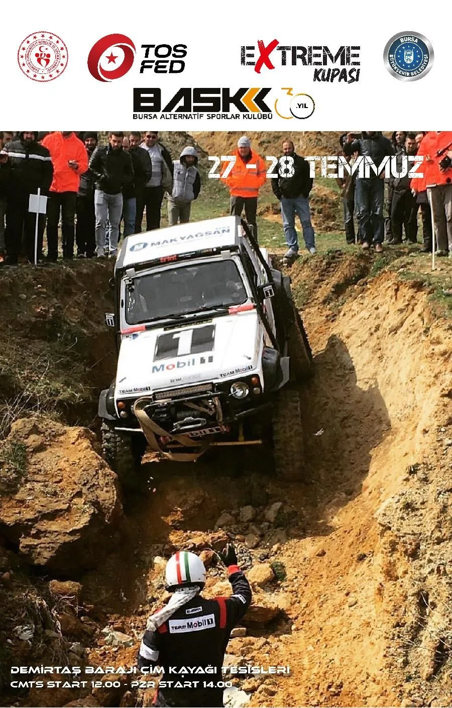 BASK 30. Yıl Extreme Yarışı afişi